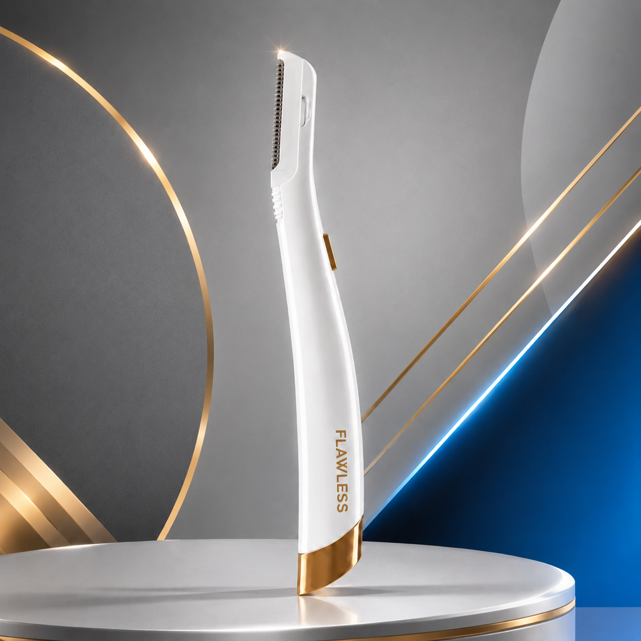 Pure Silk Dermaplane Facial Exfoliator Hair Remover with LED Light - Imagen 5