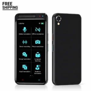 Z6 Portable Language Translator Device - Black